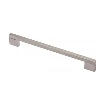 Nábytkové kování GTV Hliníková rukojeť A18 C = 192 mm kartáčovaná ocel