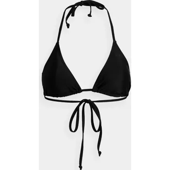 Dámské plavky 4F 4FSS23UBKTF023 DEEP BLACK Horní díl plavek US S