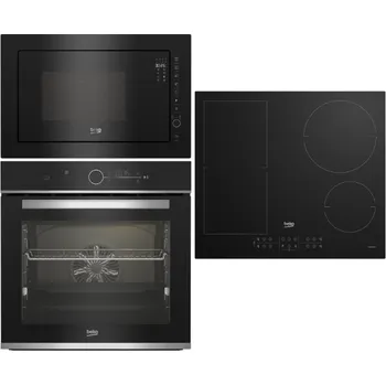 Set domácích spotřebičů SET BEKO BBIM13400XCS + BMGB25333BG + HII64200FMT