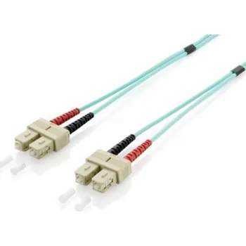 Síťový kabel Equip Patchcord Fiber Optic SC - SC Multimode Duplex OM3, 3M (255323)