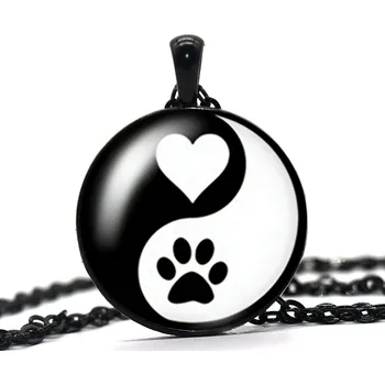 Řetízek Náhrdelník Yin yang (jin jang)