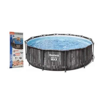 Bazén BESTWAY 5614Z Bazén STEEL PRO MAX 366x122 cm + pří