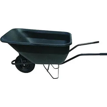 Kolečko Kolečko hospodářské s plastovou korbou 180 l s plným kolem