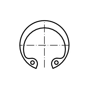 podložka PROFISTYL DIN 472 Kroužek pojistný pro díru nerez A1 Varianta: DIN 472 Kroužek pojistný pro díru nerez A1 18 mm