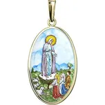 Aljančič Naše Paní z Fátimy největší madonka 576H zlato