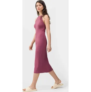 Dámské šaty 4F 4FSS23TDREF050 DARK PINK Dámské šaty US M