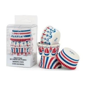 Jednorázové nádobí Košíčky Decora - Kotva s lodí