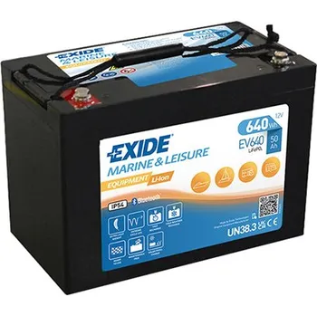Trakční baterie EXIDE EQUIPMENT 50Ah 12.8V EV640