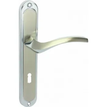 Dveřní kování VPD Klika Enigma Chrom lesklý/nikl