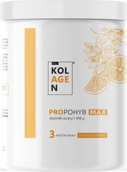 Kloubní výživa MujKolagen Propohyb Max 498 g pomeranč