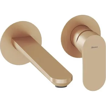 Vodovodní baterie Ravak Umyvadlová podomítková baterie Eleganta EL 019.00, pro R-box EL 019.60RGB.O1.RB07B Umyvadlová podomítková baterie, bez tělesa, Rose Gold Brushed X070366 + voucher# Dodatečná sleva 5% kód: KOUPELNA