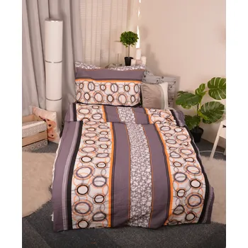 Povlečení Aaryans bavlněné povlečení Bessie žluté 140x200/70x90cm