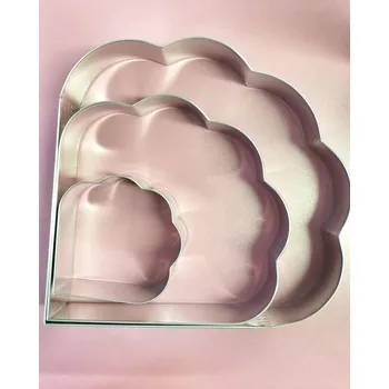 Forma na pečení Dortový ráfek – Vějíř velký