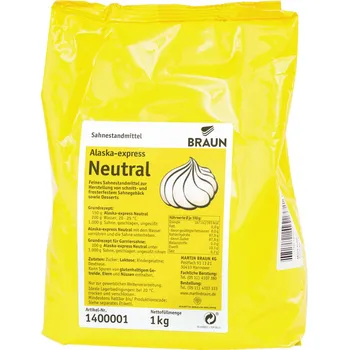 Ztužovač šlehačky Braun Alaska Expres Neutral 1kg