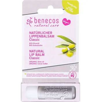 Péče o rty Balzám na rty klasik Benecos 4,8 g (Blistr) BIO, VEG