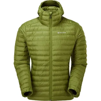 Pánská větrovka Montane pánská zateplená bunda Icarus Lite Hoodie Barva: Alder Green, Velikost: S