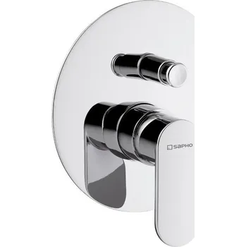 Vodovodní baterie SAPHO DANDY podomítková sprchová baterie, 2 výstupy, chrom