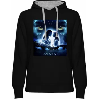 Mikina Urban Avatar Eyes Barva: černá, Velikost: 122/128 - 6/7let, Pohlaví: Unisex