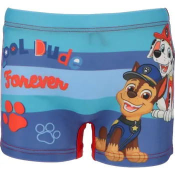Chlapecké plavky Chlapecké plavky Paw Patrol červené 122/128