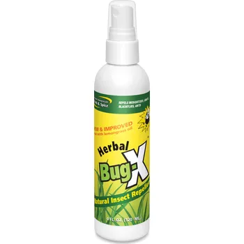 Repelent North American Herb & Spice | Repelent proti komárům - Herbal Bug-X - 120 ml účinný 3 hodiny, přírodní na bázi silic z divokých bylin - 120 ml