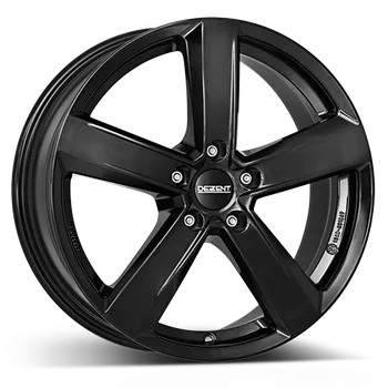 Alu kolo Alu disk DEZENT TU black 7x17, 5x112, 57.1, ET49 Black
