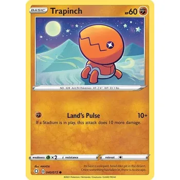 Karetní hra Pokémon karta Trapinch 040/072