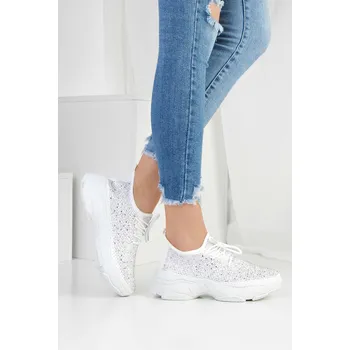 Dámské tenisky Super in Tenisky s kamínky 8070WH Velikost: 37