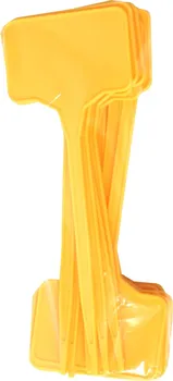 Plastia Jmenovka plastová 15 x 5,5 cm 15 ks žlutá