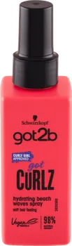 Stylingový přípravek Schwarzkopf Got2b Curlz hydratační sprej 150 ml