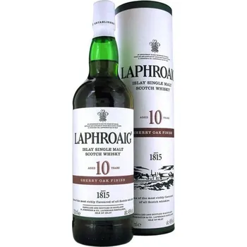 Whisky Laphroaig Sherry Oak Finish 10y 0,7l 48% Tuba