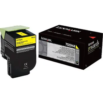 Lexmark 70C0H40 • 700H4 Yellow - Original