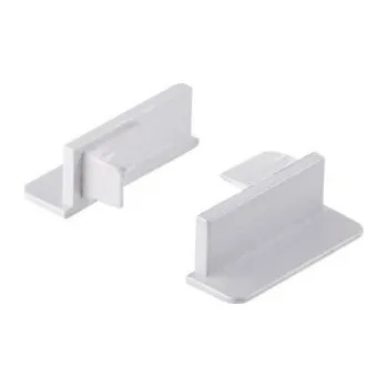 Stavební profil Koncovka LED profilu VE bez otvoru stříbrná McLED ML-762.029.74.0