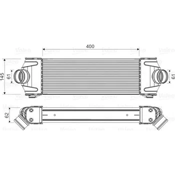 Chladič motoru Chladič turba VALEO 818550