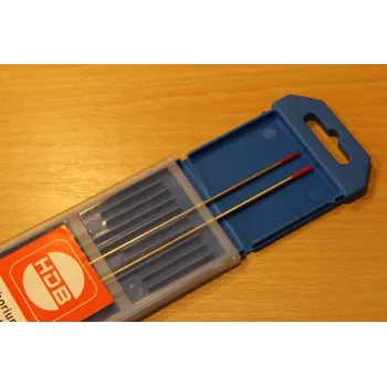 Příslušenství ke svářečce Wolframová elektroda červená pr.1,0x175mm WT20