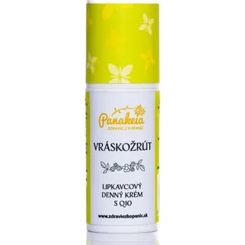 Pleťový krém Lípkavcový denní krém s Q10 Vraskožrout PANAKEIA 30ml