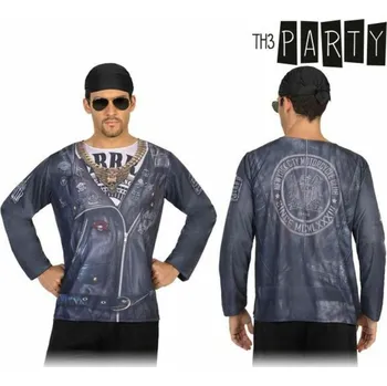 Dámský kostýmek Th3 Party Tričko pro dospělé 6689 motorkář