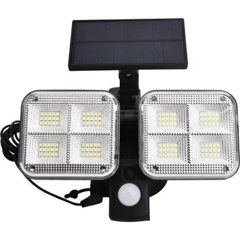 Venkovní osvětlení HJ Solární světlo 126 LED reflektor s čídlem pohybu