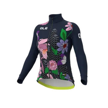 cyklistický dres Zateplený cyklistický dres ALÉ dámský PR-R CITY Velikost: XS