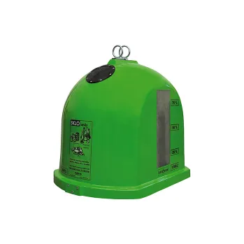 Krbová kamna REFLEX Kontejner na sklo a nápojový karton se spodním výsypem typu MINI HK-A - 1,3 m3 Varianta: Barevné sklo