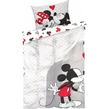 Povlečení KSTL Dětské ložní povlečení Renforcé, 140 x 200 cm, 70 x 90 cm Mickey Mouse