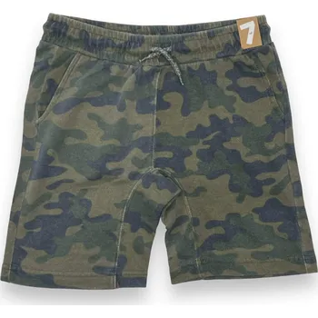 Chlapecké kraťasy Kids Chlapecké vojenské kraťasy 01 Barva: Vojenská, Velikost: 152