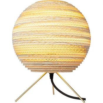 Lampička Graypants Stolní kartonová lampička Moon Table Dekor: Blonde GP2053-B