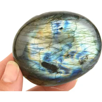 Přírodní kámen Labradorit TS leštěný kámen Madagaskar 147g