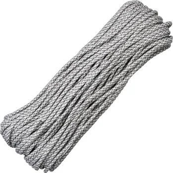 Lano Šňůra PARACORD nylon 550LB 30m 4mm Arctic Camo