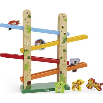 Hračka pro nejmenší Viga Dřevěná dráha