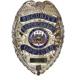 Odznak DELUXE SECURITY ENFORCEMENT OFFICER STŘÍBRNÝ
