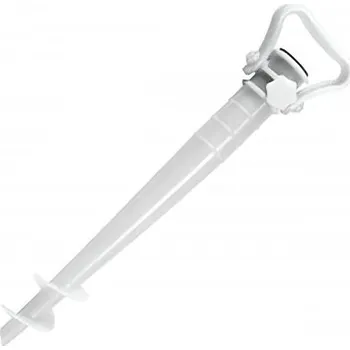 Stojan na slunečník APT AG830 kompaktní stojan na slunečník bílý