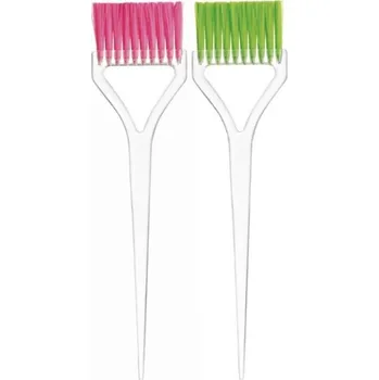 Kosmetický štětec Eurostil Dye Brush Transp. Colours Bristles - štětce na aplikaci barev a melírů 00102/56/99 LARGE - široký, mix barev