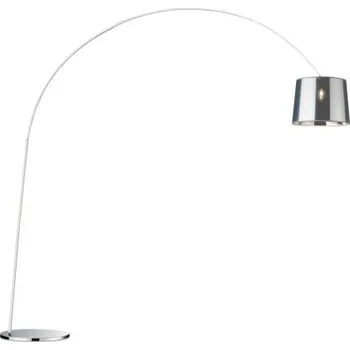 Stojací lampa Ideal Lux Stojací lampa DORSALE Barva stínidla: chrom, Barva podstavce: chrom