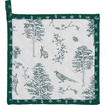 Chňapka Clayre & Eef, Holandsko Clayre & Eef - Podložka pod hrnec nebo chňapka WILD FOREST - 20*20 cm